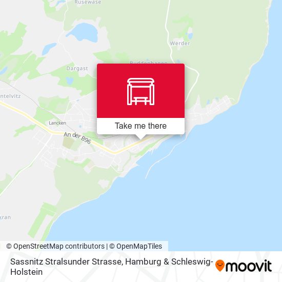 Sassnitz Stralsunder Strasse map