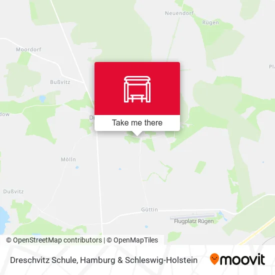Карта Dreschvitz Schule