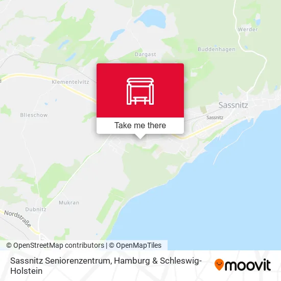 Карта Sassnitz Seniorenzentrum