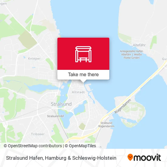 Карта Stralsund Hafen