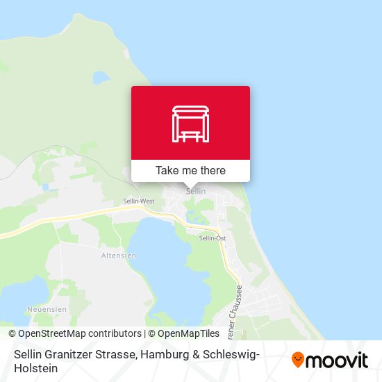 Sellin Granitzer Strasse map