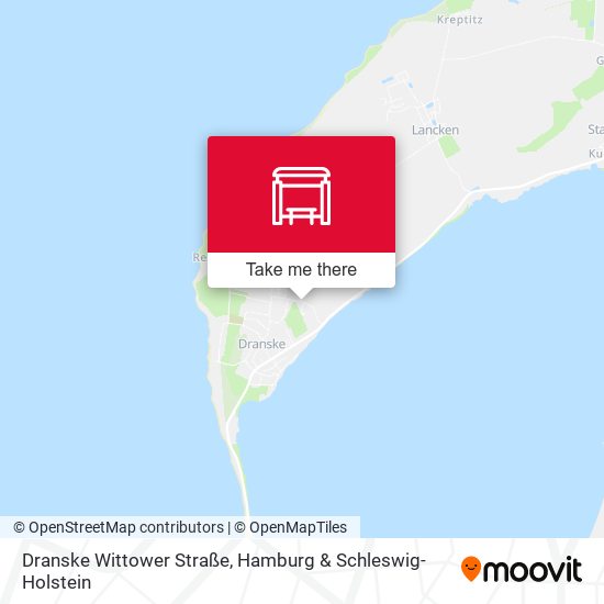Dranske Wittower Straße map