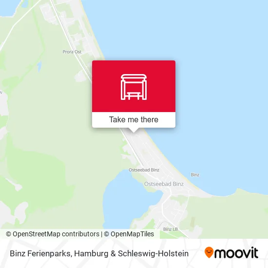 Карта Binz Ferienparks