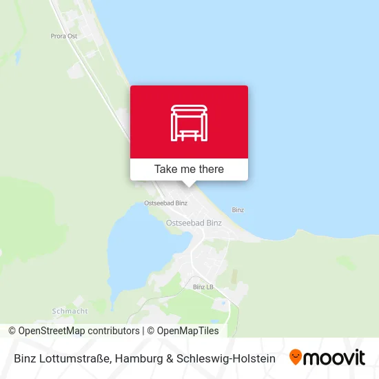 Карта Binz Lottumstraße