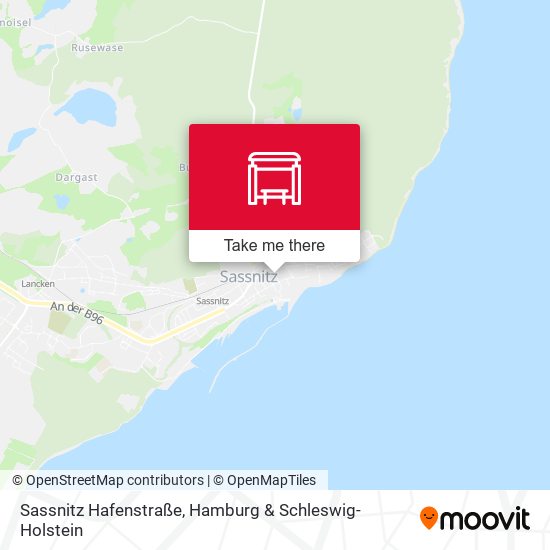 Sassnitz Hafenstraße map