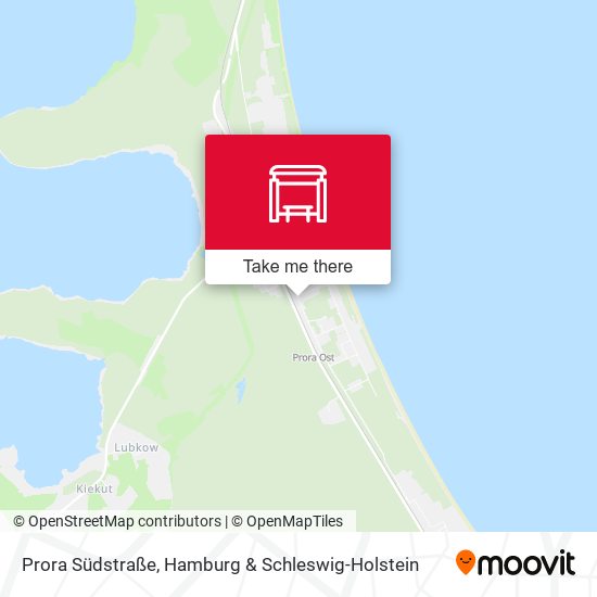 Prora Südstraße map