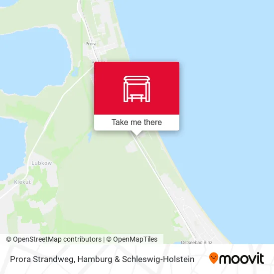 Карта Prora Strandweg