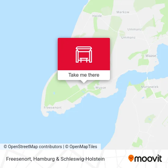 Карта Freesenort