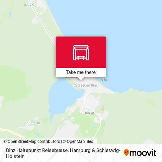 Карта Binz Haltepunkt Reisebusse