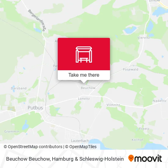 Карта Beuchow Beuchow