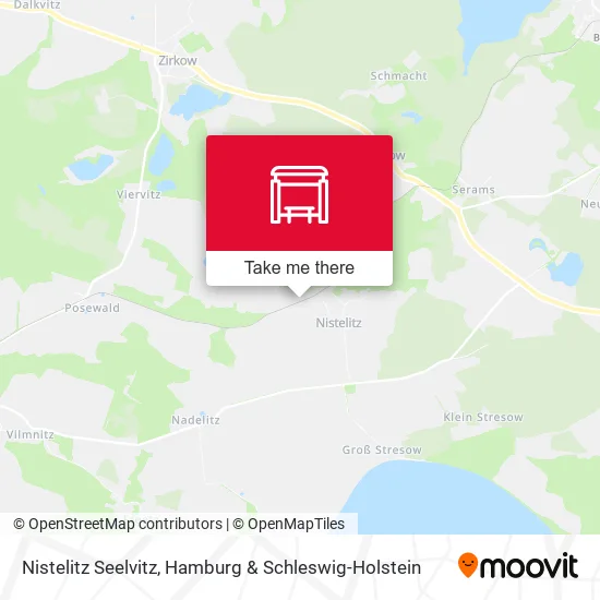Карта Nistelitz Seelvitz