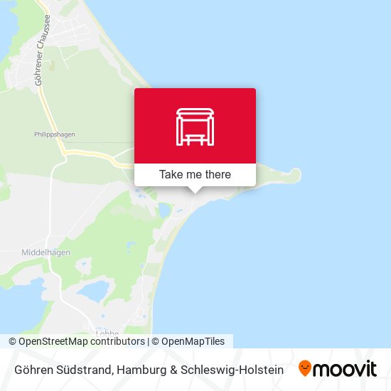 Göhren Südstrand map