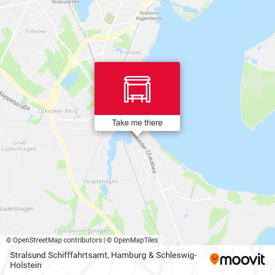 Карта Stralsund Schifffahrtsamt