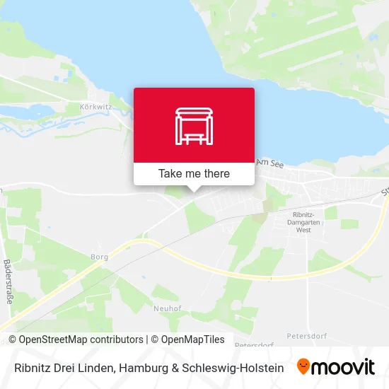 Ribnitz Drei Linden map