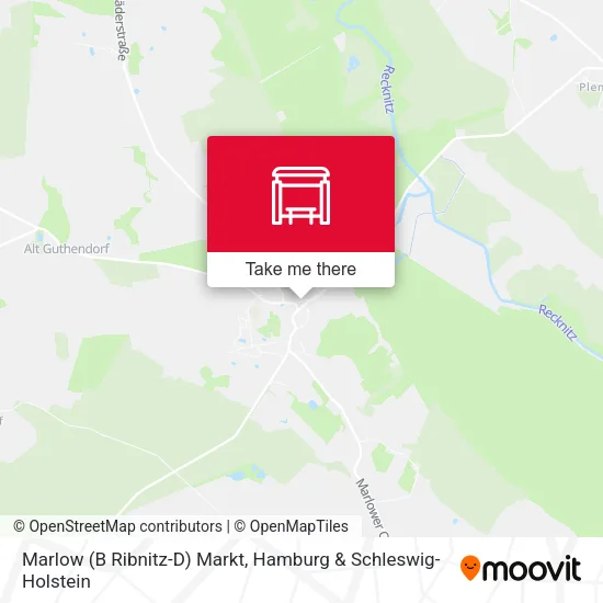 Карта Marlow (B Ribnitz-D) Markt