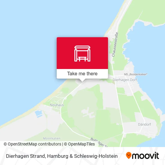 Карта Dierhagen Strand