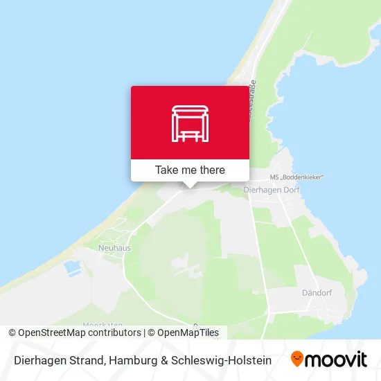 Карта Dierhagen Strand