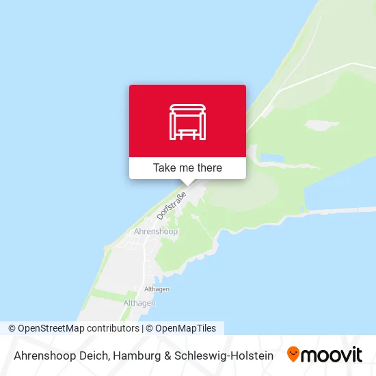 Карта Ahrenshoop Deich