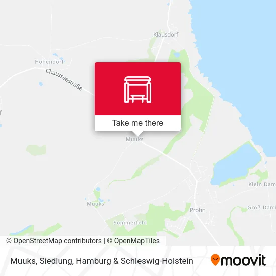 Карта Muuks, Siedlung