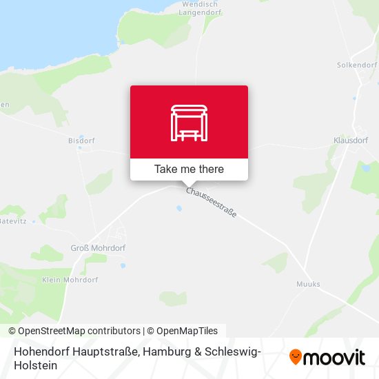 Hohendorf Hauptstraße map