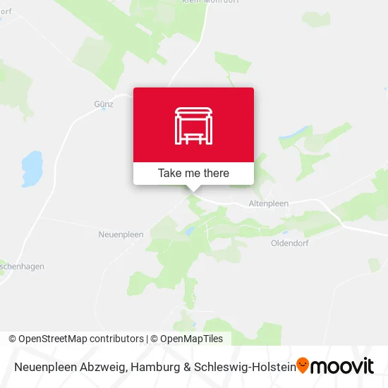 Карта Neuenpleen Abzweig
