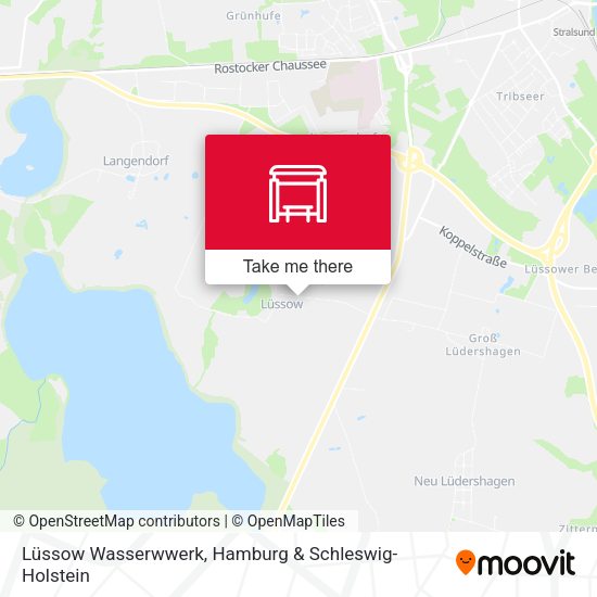 Lüssow Wasserwwerk map