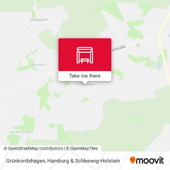 Grünkordshagen map