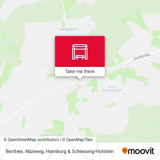 Карта Berthke, Abzweig
