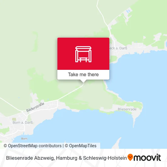 Карта Bliesenrade Abzweig