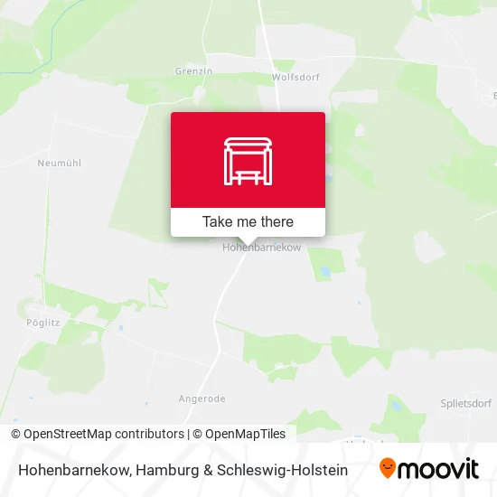 Карта Hohenbarnekow