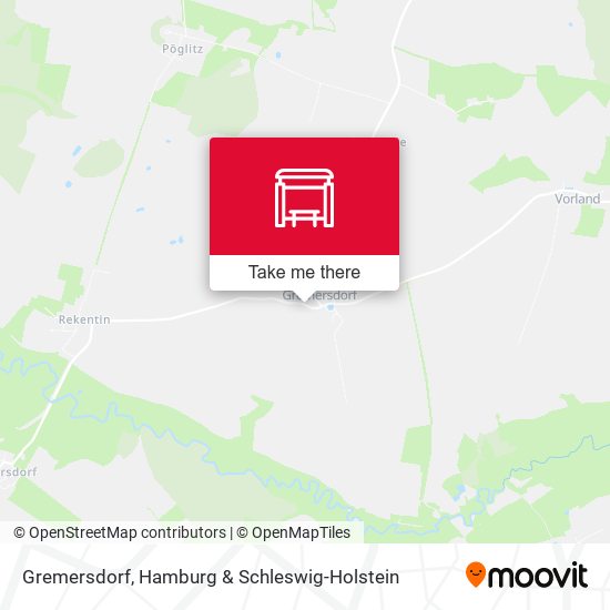 Gremersdorf map