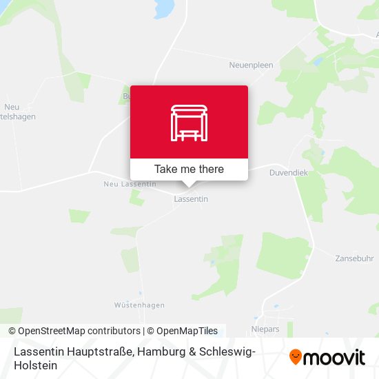 Lassentin Hauptstraße map