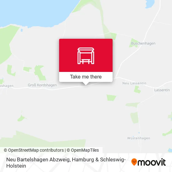 Карта Neu Bartelshagen Abzweig