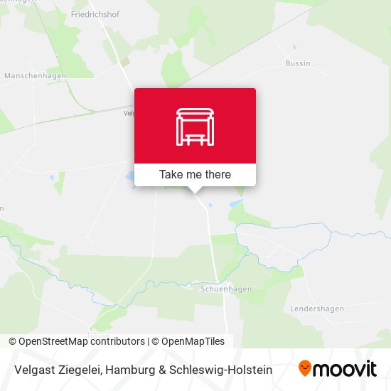 Velgast Ziegelei map