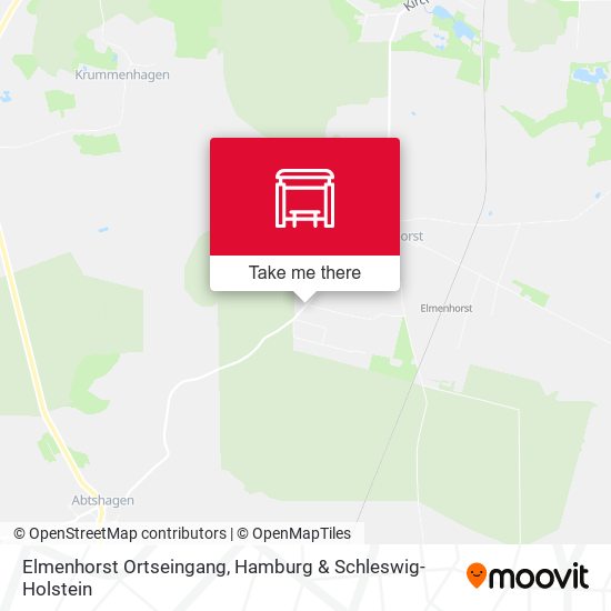 Elmenhorst Ortseingang map