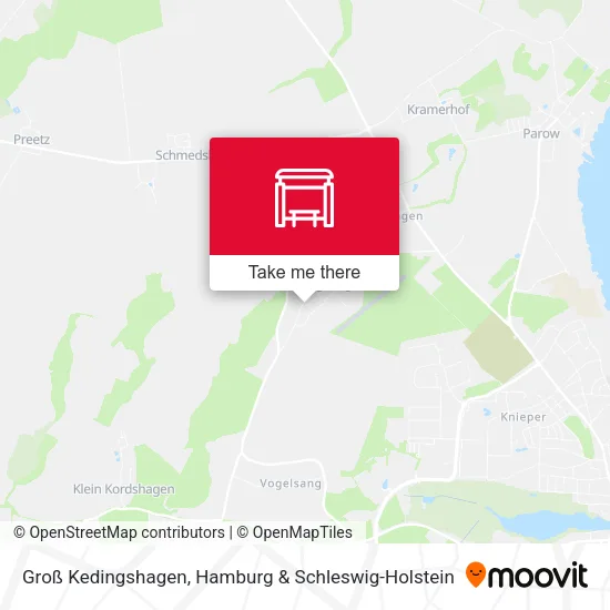 Карта Groß Kedingshagen