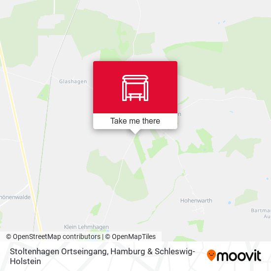 Stoltenhagen Ortseingang map