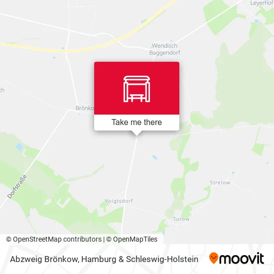 Карта Abzweig Brönkow
