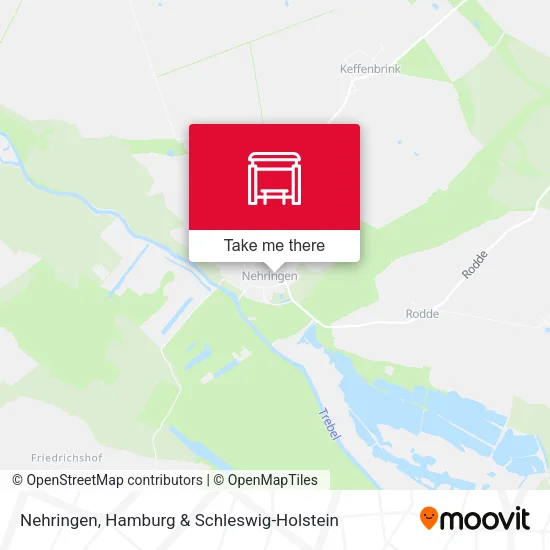Карта Nehringen