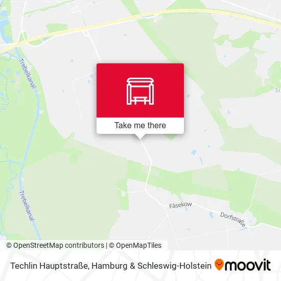 Карта Techlin Hauptstraße