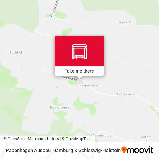Карта Papenhagen Ausbau