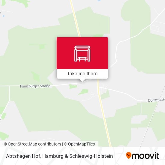 Abtshagen Hof map