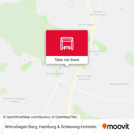 Карта Wilmshagen Berg