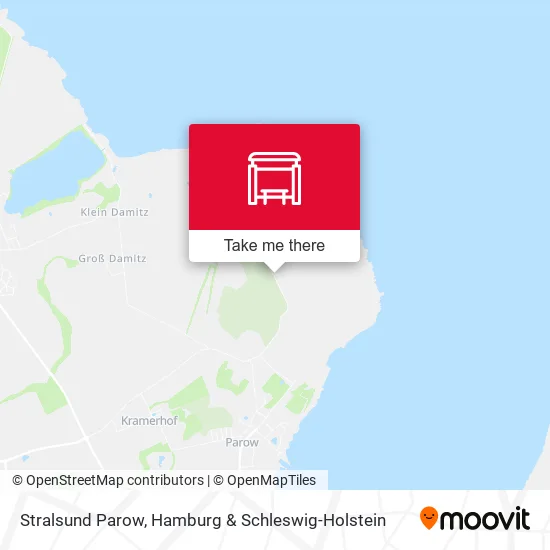 Карта Stralsund Parow