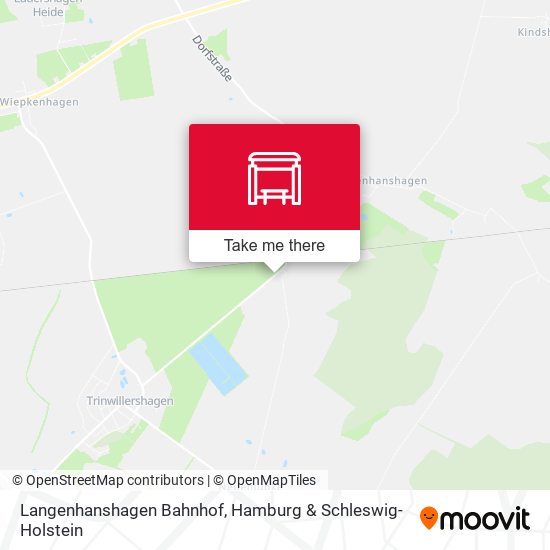 Langenhanshagen Bahnhof map