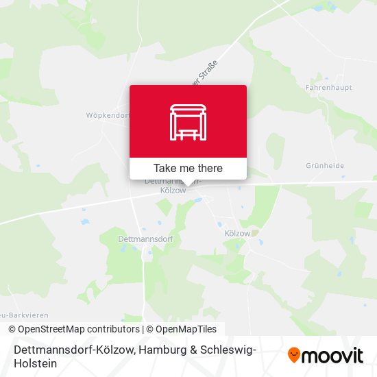 Dettmannsdorf-Kölzow map