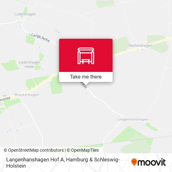 Langenhanshagen Hof A map