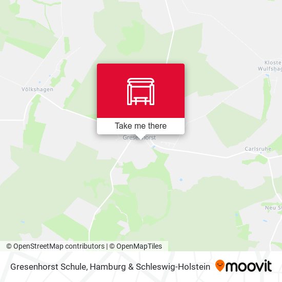 Gresenhorst Schule map