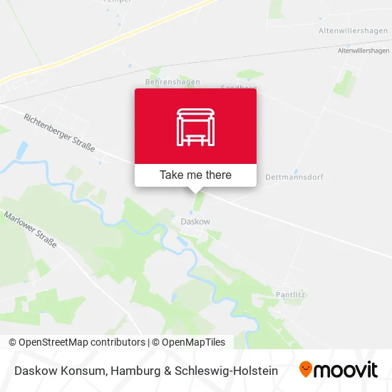 Карта Daskow Konsum