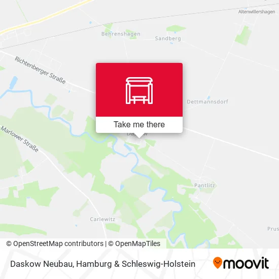 Карта Daskow Neubau